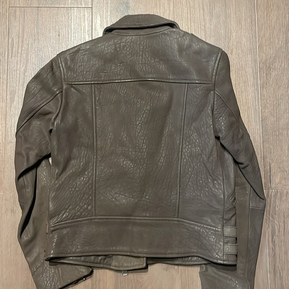 New with tags Allsaints Watson Biker Jacket - US0 - Picture 6 of 6